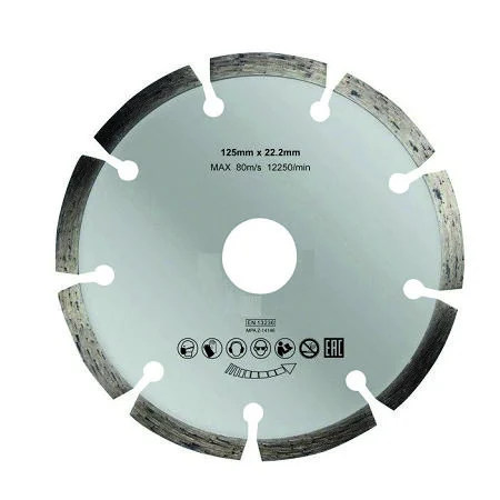 Tarcza do cięcia betonu segmentowa diamentowa 125 mm na wynajem w Szczecinie